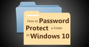 How to Password Protect a folder in windows 10 | Protect a folder in windows 10 | Windows 10