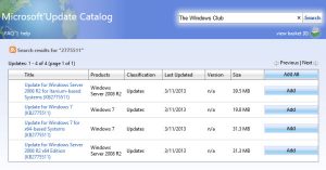 Microsoft Update Catalog | Microsoft Update Catalog for Downloads | Microsoft Update Catalog Updates