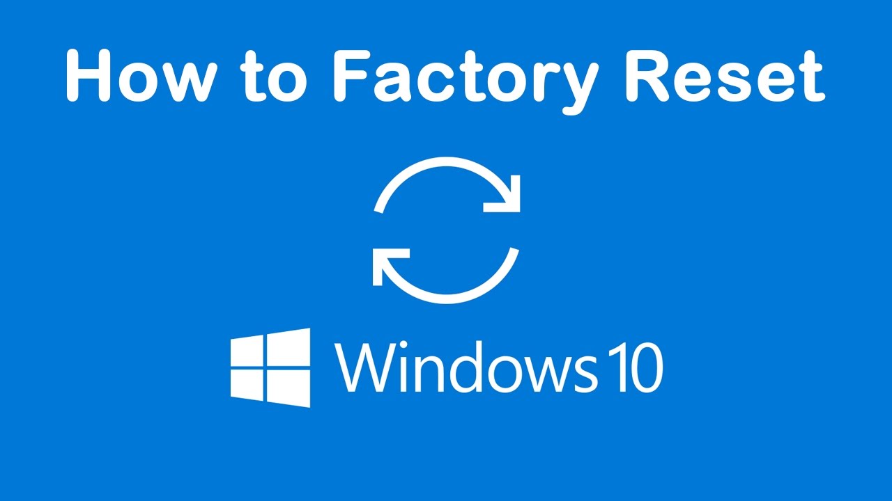 How to factory reset windows 10 in best way WP 2020