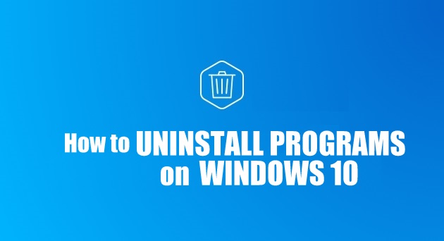 how to uninstall programs on windows 10 | Uninstall Program | Windows 10 | Delete Program