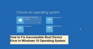 inaccessible boot device windows 10 | Bootable Device | Windows 10 Error | Access Error