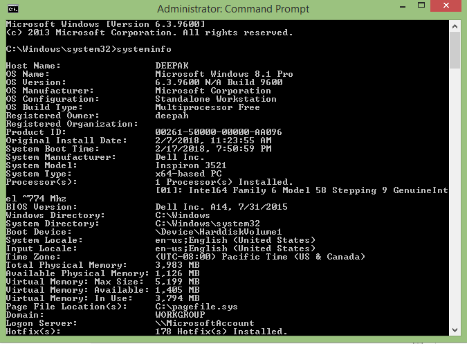 How to find Computer specs – Windows Informer