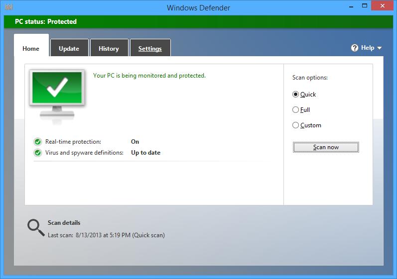How To Update Windows Defender In Windows 10/8.1 Windows Informer