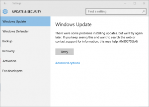 Windows update troubleshooter 0x800705b4 Error,windows update 0x800705b4,0x800705b4 windows 10,